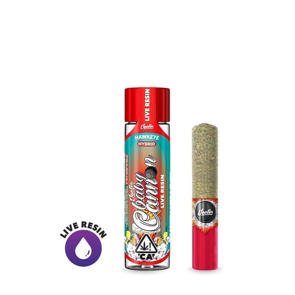 Jeeter Live Resin Infused - Baby Cannon - Hawkeye