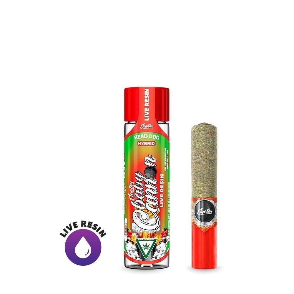 Jeeter Live Resin Infused - Baby Cannon - Head Dog
