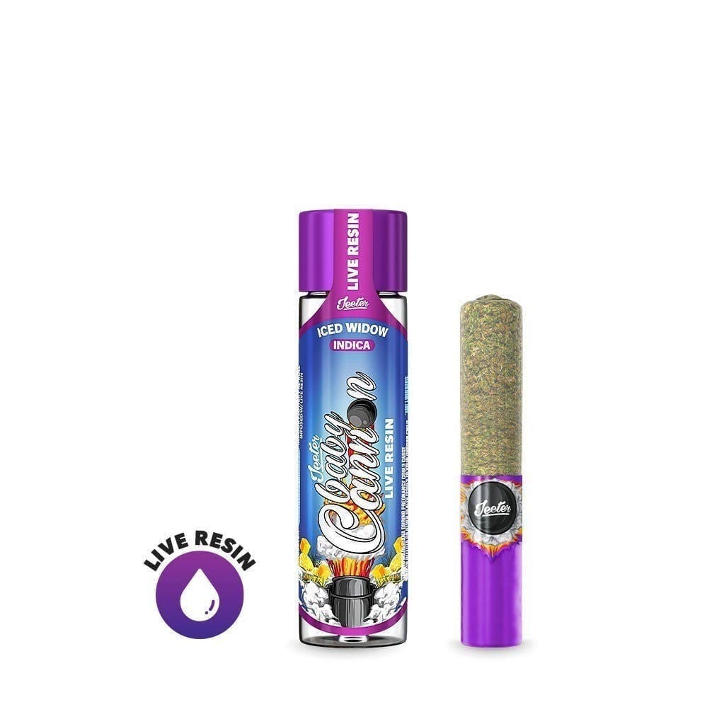 Jeeter Live Resin Infused - Baby Cannon - Iced Widow