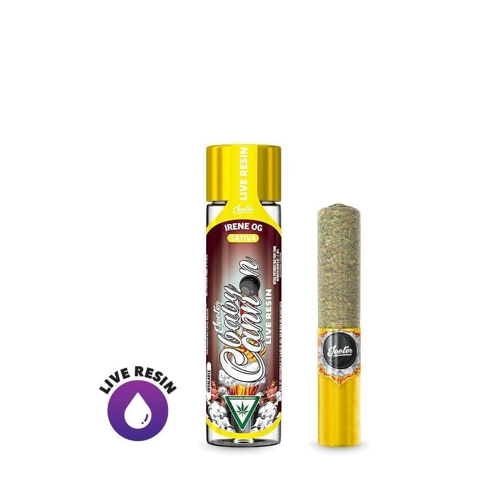 Jeeter Live Resin Infused - Baby Cannon - Irene OG