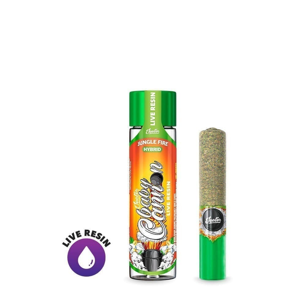 Jeeter Live Resin Infused - Baby Cannon - Jungle Fire