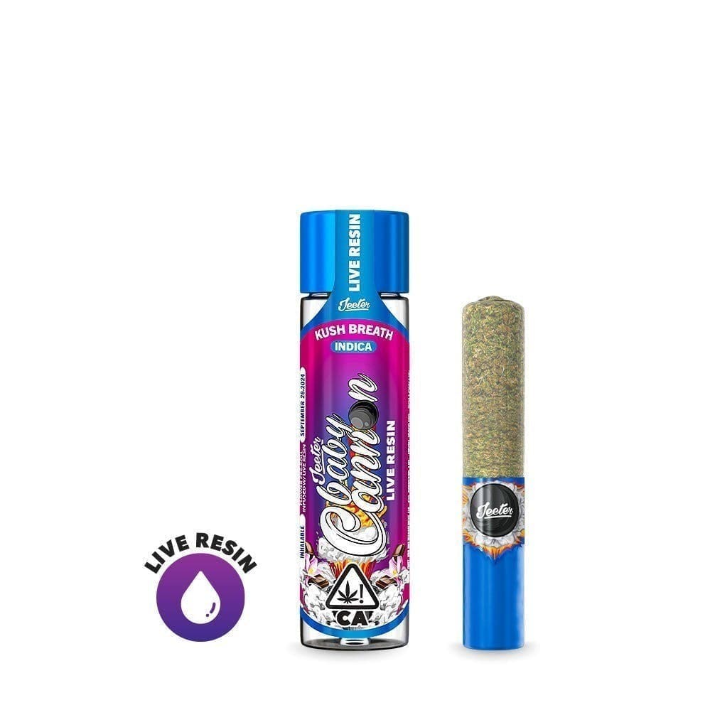 Jeeter Live Resin Infused - Baby Cannon - Kush Breath