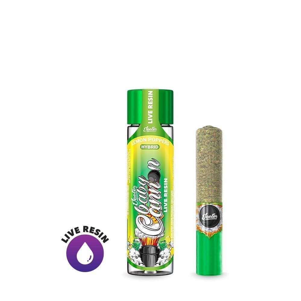 Jeeter Live Resin Infused - Baby Cannon - Lemon Poppers