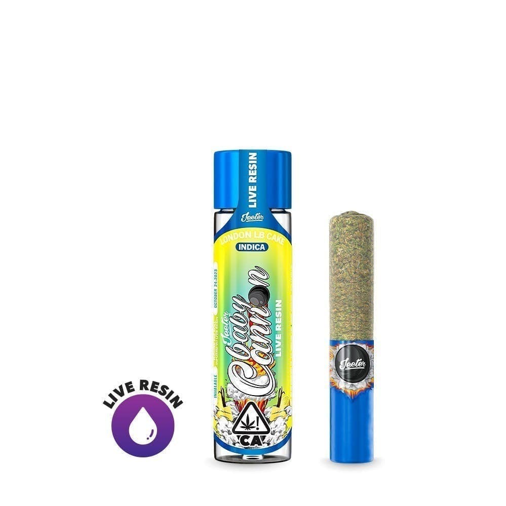 Jeeter Live Resin Infused - Baby Cannon - London LB Cake