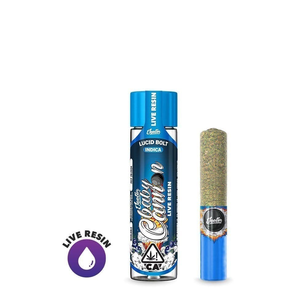 Jeeter Live Resin Infused - Baby Cannon - Lucid Bolt