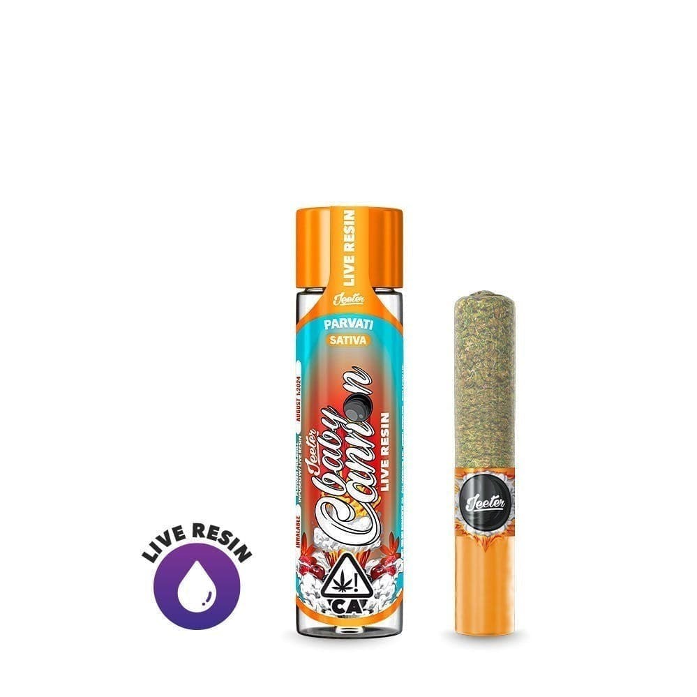 Jeeter Live Resin Infused - Baby Cannon - Parvati