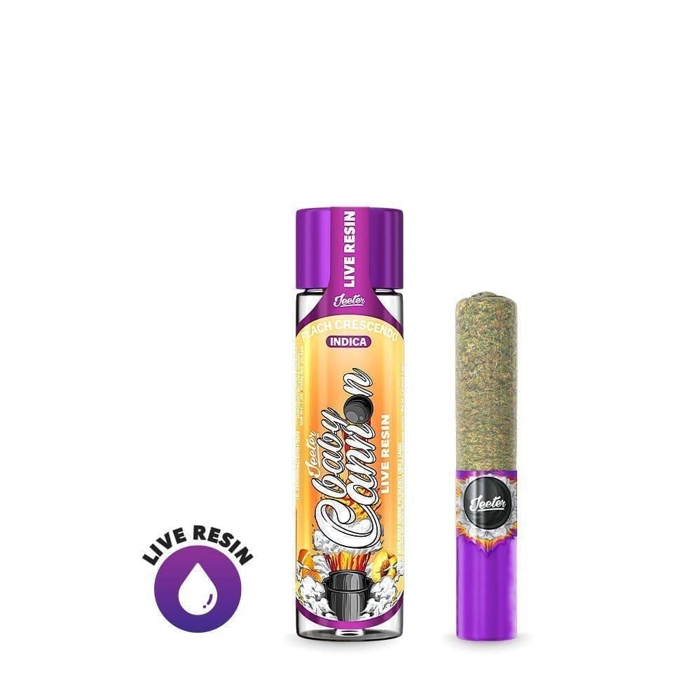 Jeeter Live Resin Infused - Baby Cannon - Peach Crescendo