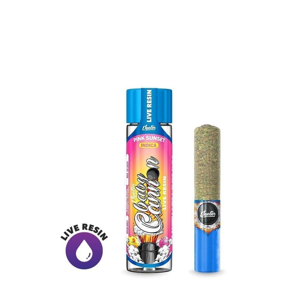 Jeeter Live Resin Infused - Baby Cannon - Pink Sunset