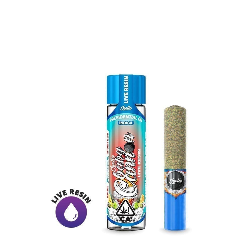 Jeeter Live Resin Infused - Baby Cannon - Presidential OG