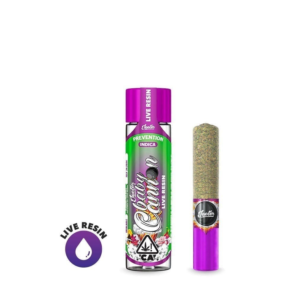 Jeeter Live Resin Infused - Baby Cannon - Prevention