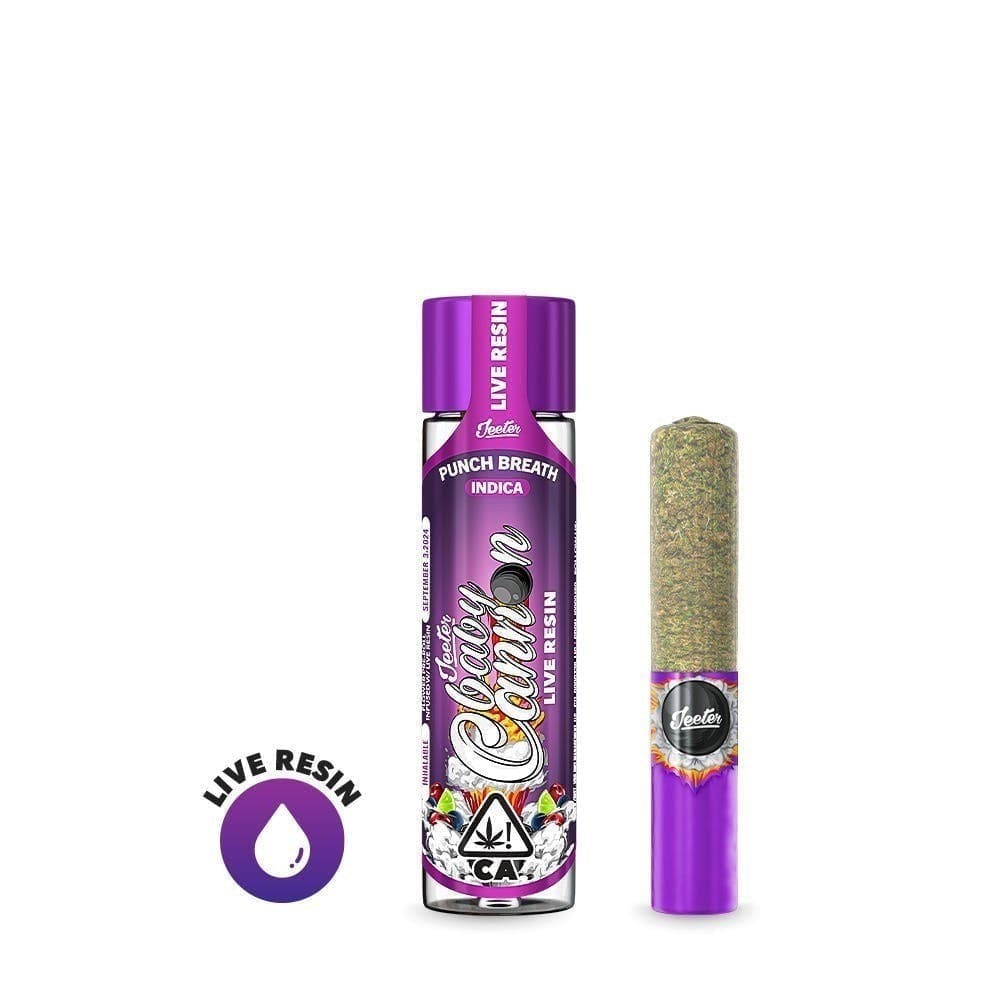 Jeeter Live Resin Infused - Baby Cannon - Punch Breath