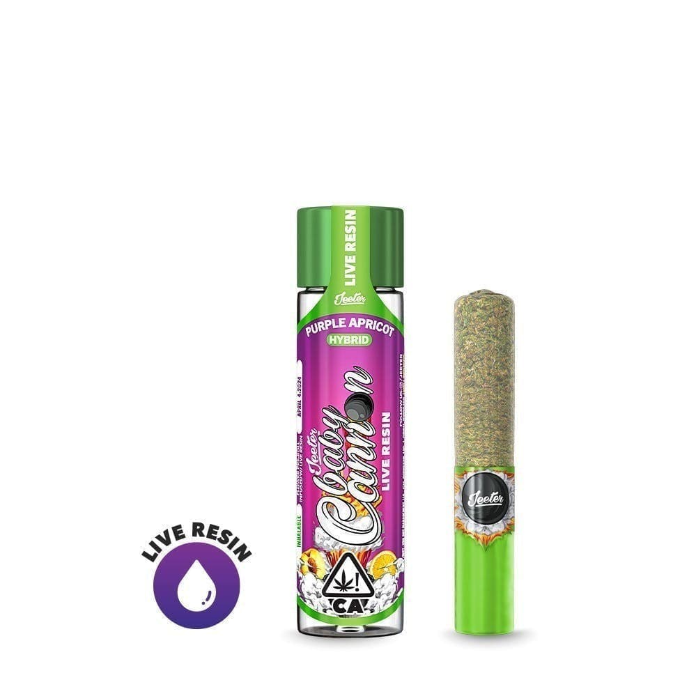 Jeeter Live Resin Infused - Baby Cannon - Purple Apricot