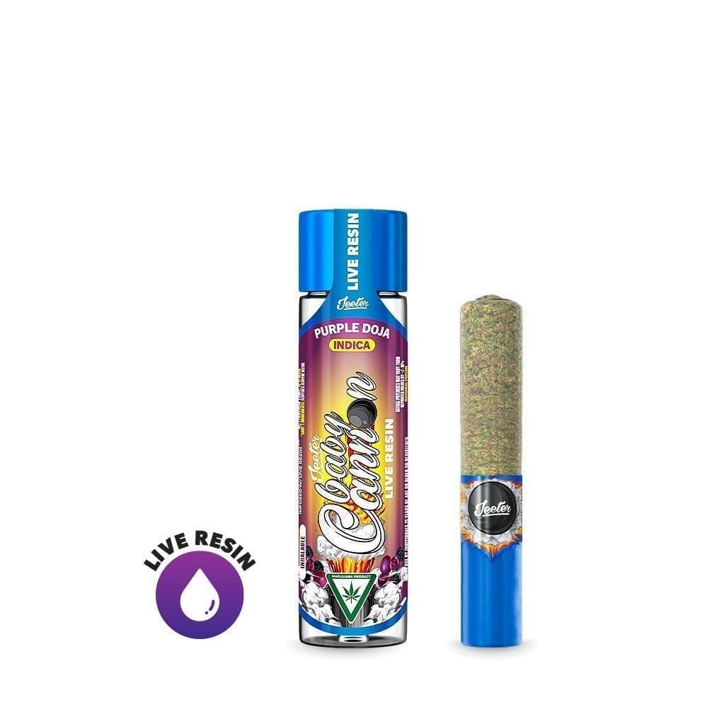 Jeeter Live Resin Infused - Baby Cannon - Purple Doja