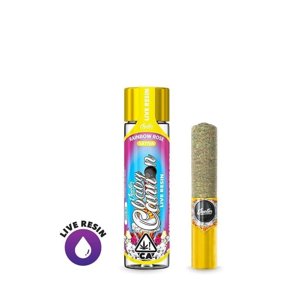 Jeeter Live Resin Infused - Baby Cannon - Rainbow Rose