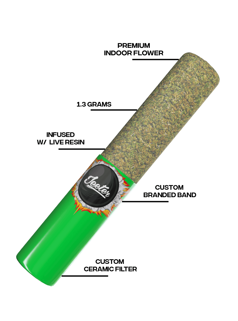 Jeeter Live Resin Infused - Baby Cannon - Rozay Driver