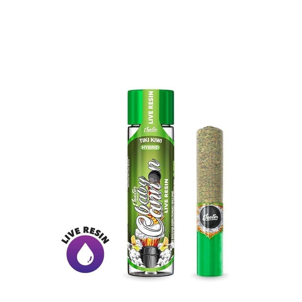 Jeeter Live Resin Infused - Baby Cannon - Tiki Kiwi