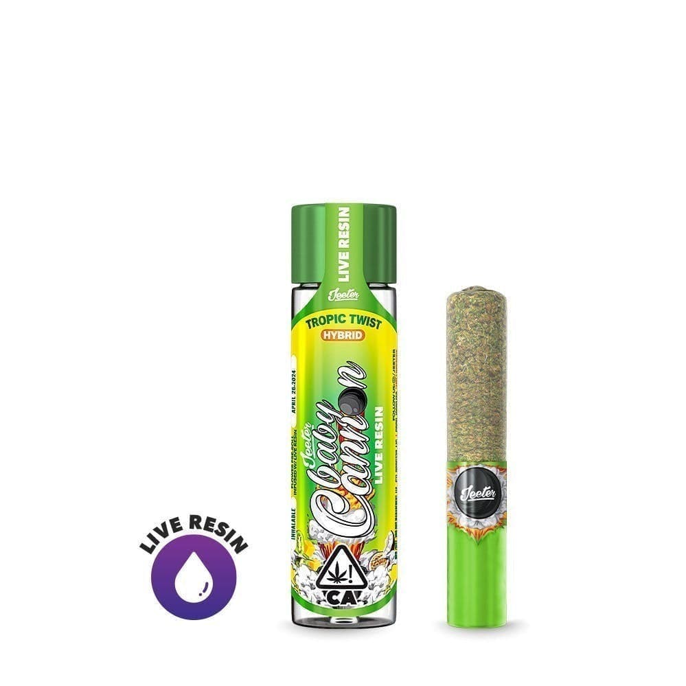 Jeeter Live Resin Infused - Baby Cannon - Tropic Twist