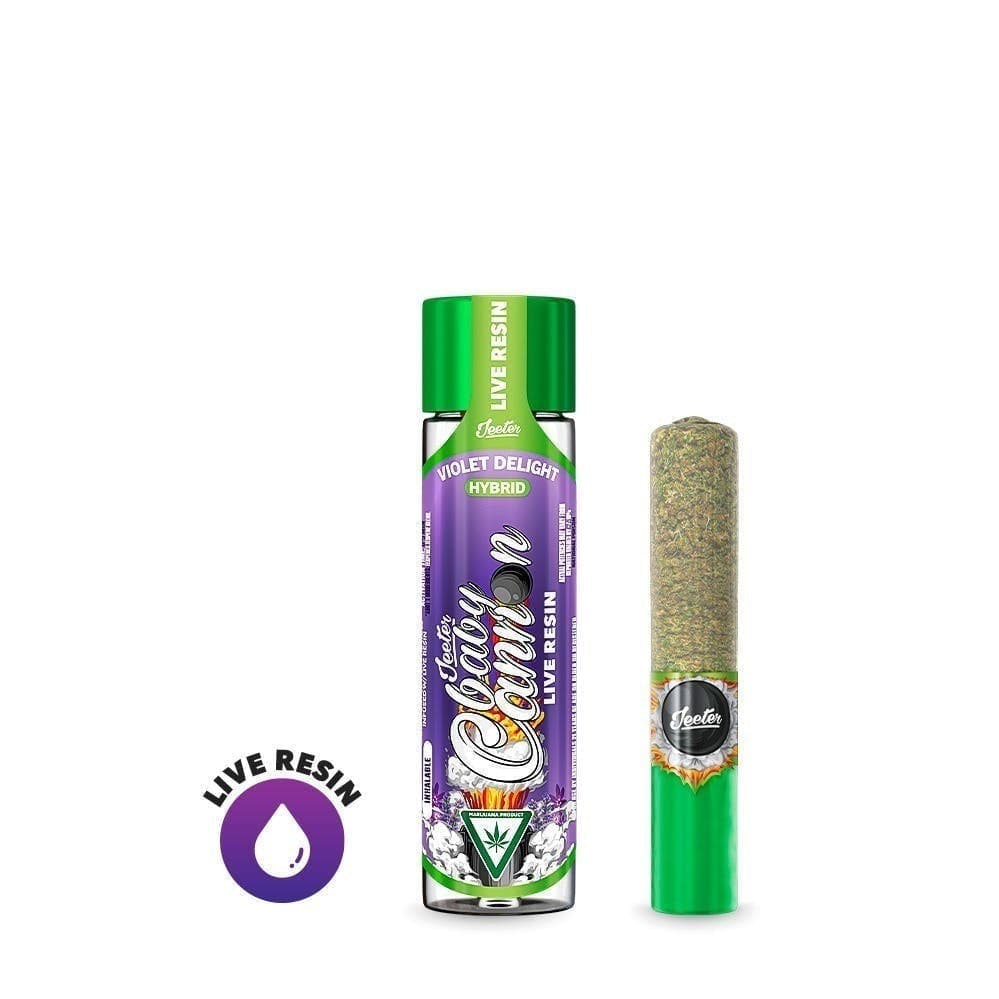 Jeeter Live Resin Infused - Baby Cannon - Violet Delight