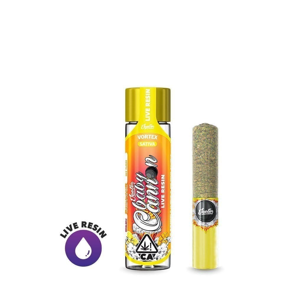 Jeeter Live Resin Infused - Baby Cannon - Vortex