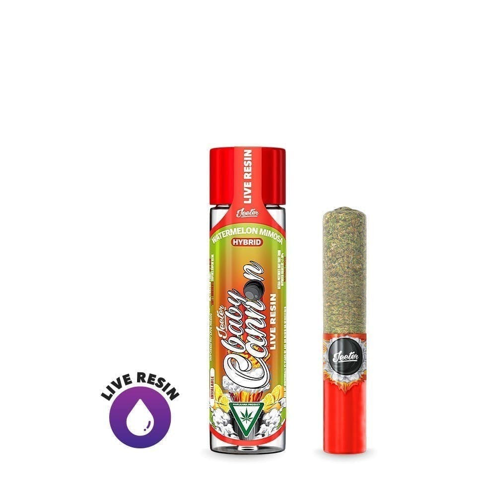 Jeeter Live Resin Infused - Baby Cannon - Watermelon Mimosa