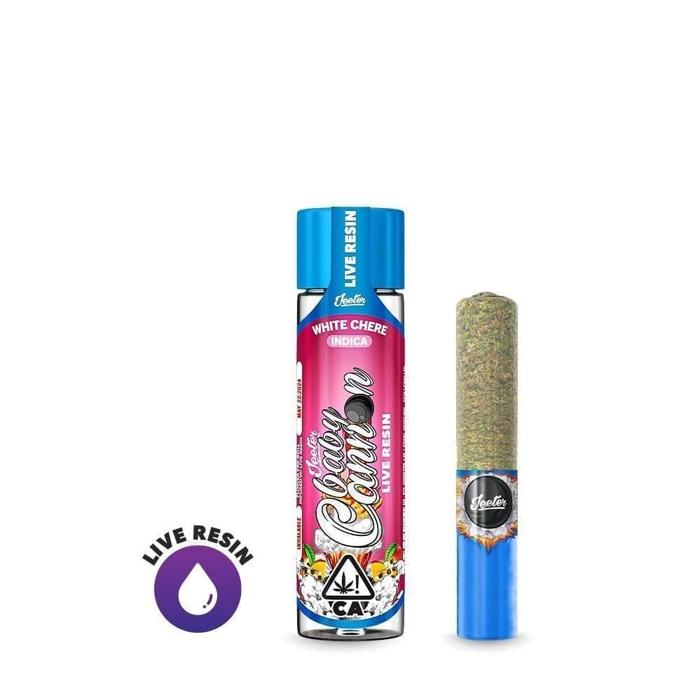 Jeeter Live Resin Infused - Baby Cannon - White Chere