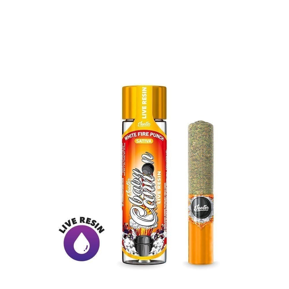 Jeeter Live Resin Infused - Baby Cannon - White Fire Punch