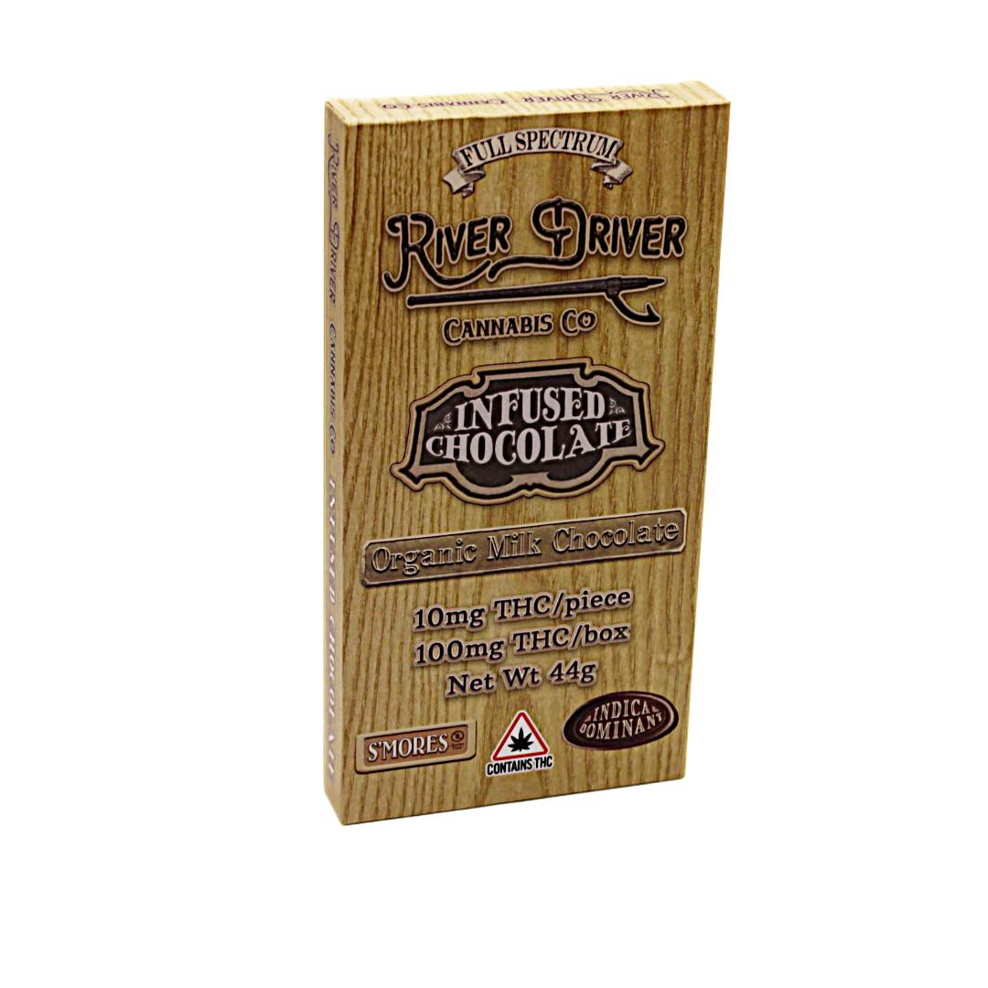 Organic Smore's Milk Chocolate Bar 100mg
