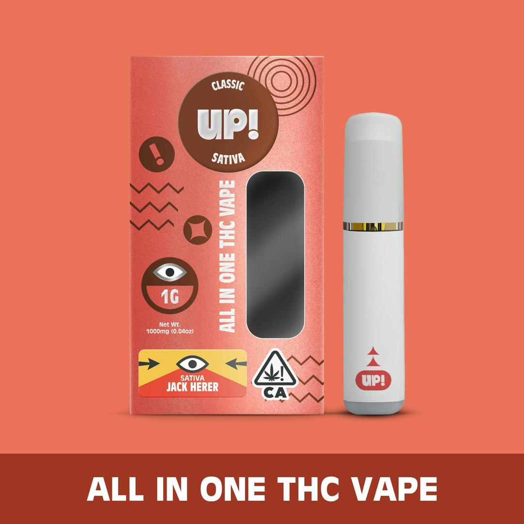 Jack Herer (Sativa) Classic All-In-One Vape 1g