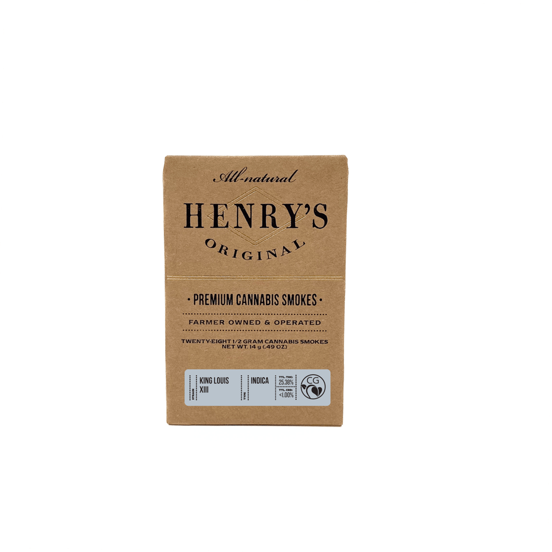 14g Total 28-Pack Pre-Rolls (.5g each) - King Louis XIII