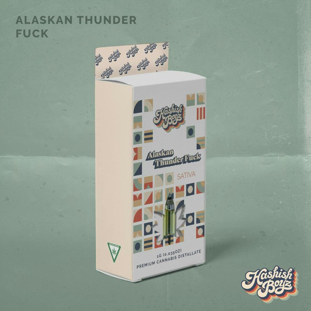 Alaskan Thunder Fuck ~ 1G Cartridge ~ Hashish Boyz ~ MED