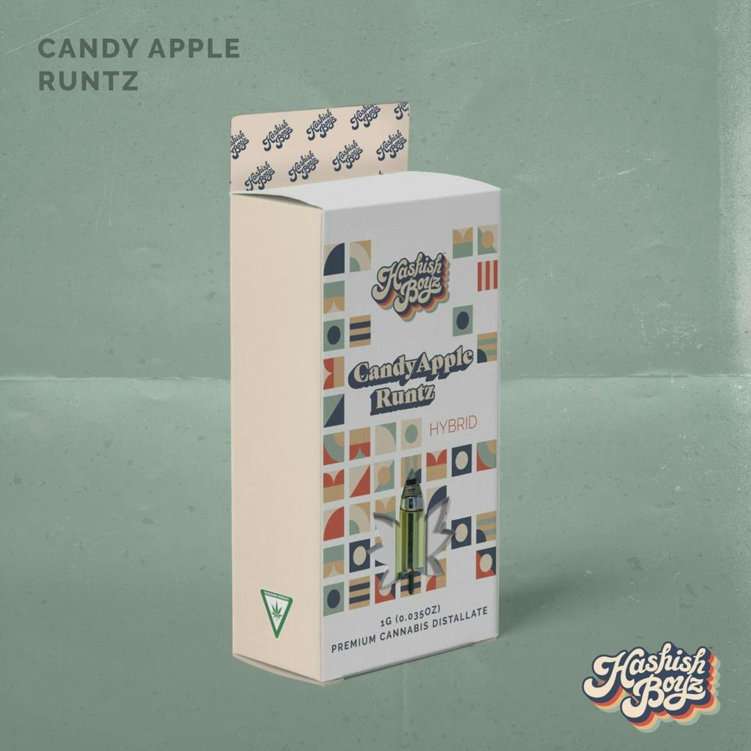Candy Apple Runtz ~ 1G Cartridge ~ Hashish Boyz ~ MED