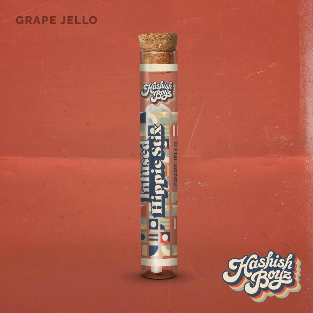 Grape Jello ~ 1G Pre-Roll ~ Hashish Boyz ~ MED