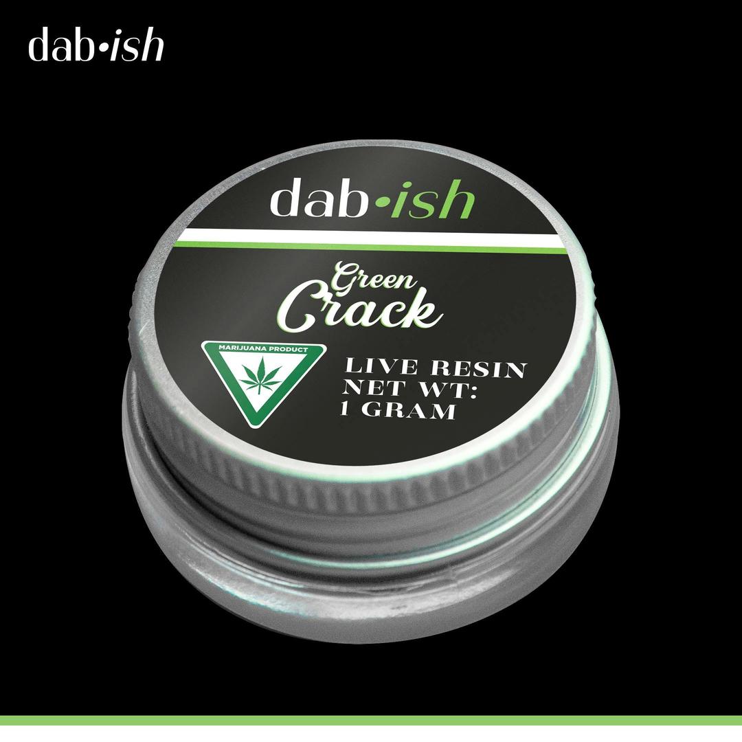 Green Crack (1G Live Resin) dab•ish (MED)