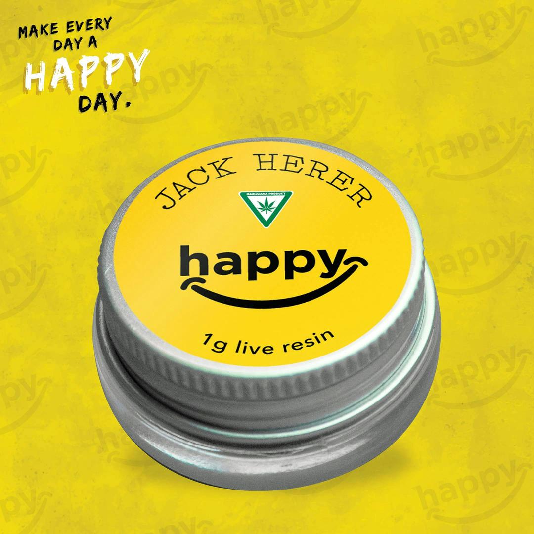 Jack Herer - 1G Live Resin - Happy's - REC