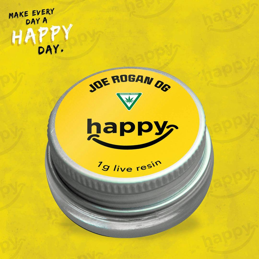Joe Rogan OG - 1G Live Resin - Happy's - REC