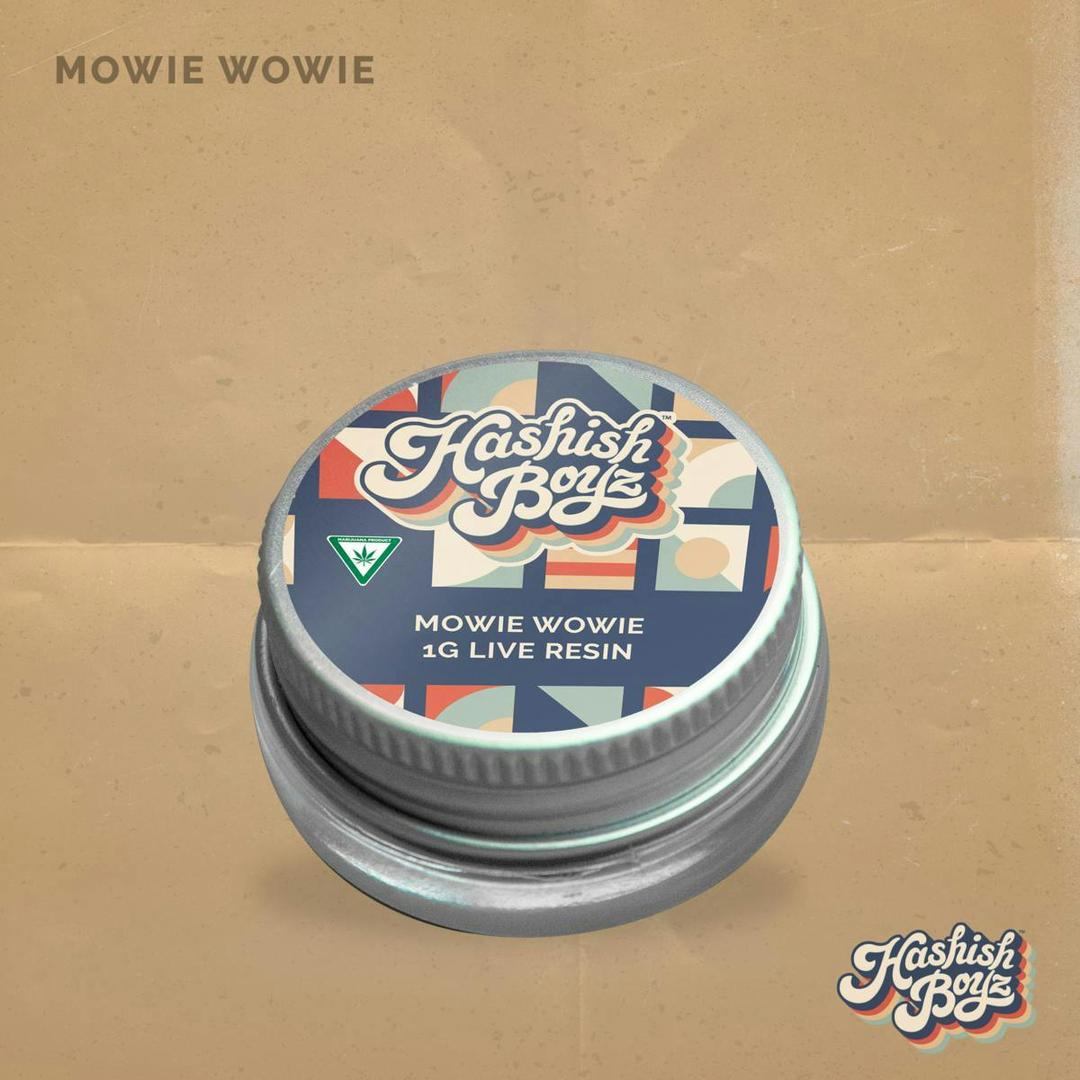 Mowie Wowie ~ 1G Live Resin ~ Hashish Boyz ~ REC