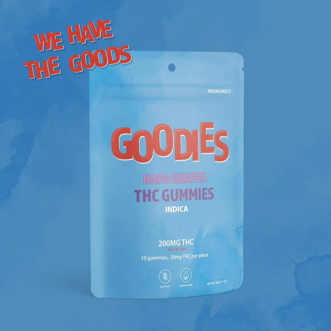 Napa Grapes • 200MG Gummies • Goodies • MED