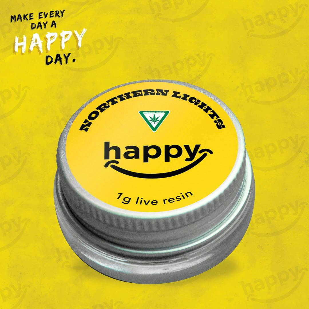 Northern Lights - 1G Live Resin - Happy's - REC