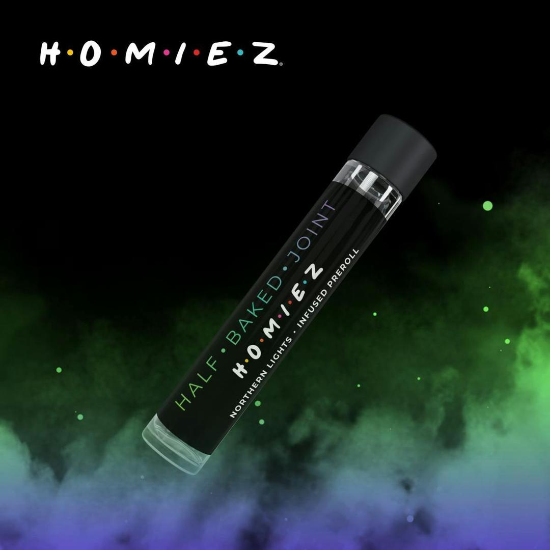 Northern Lights • 1.5G Infused Pre-Roll • HOMIEZ • REC