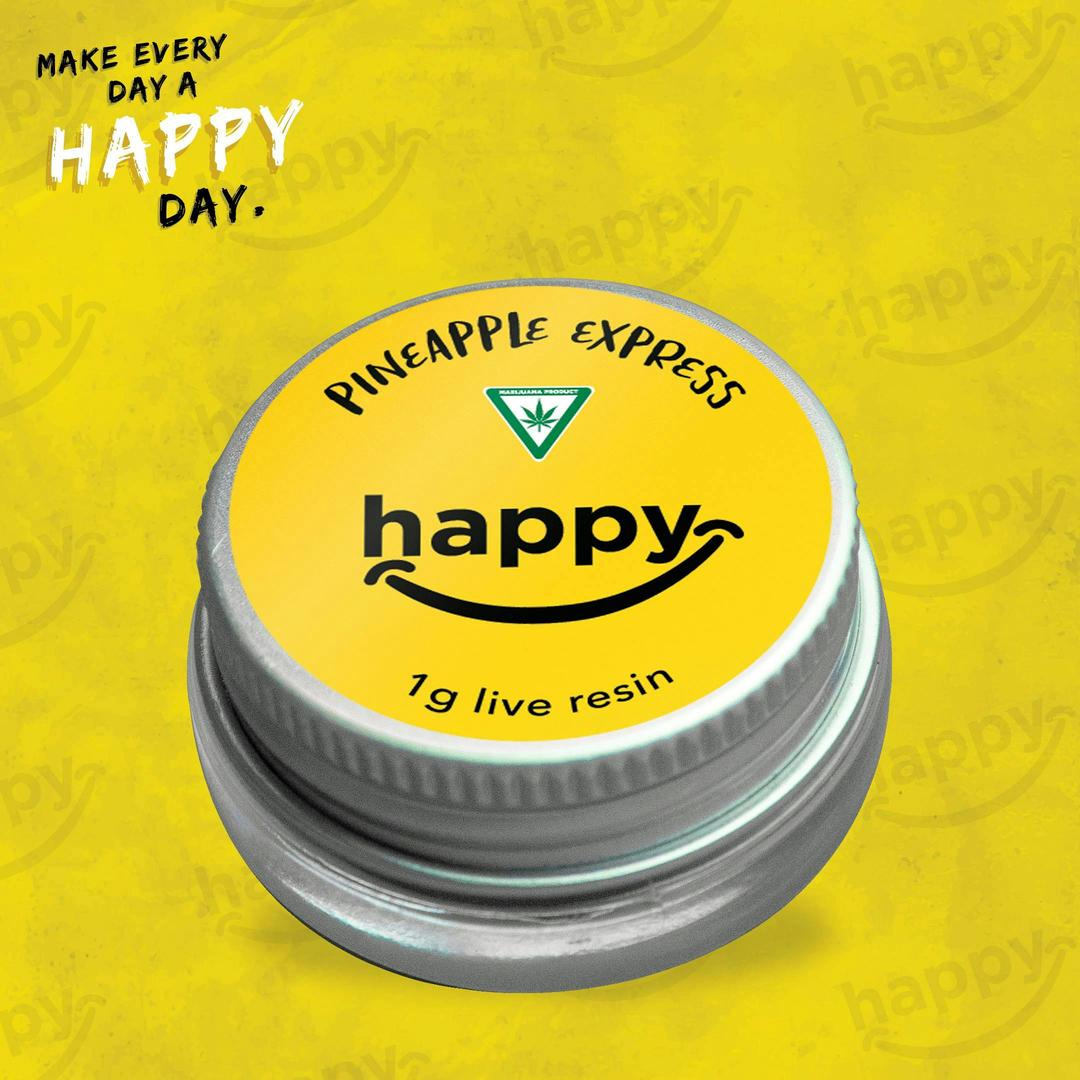 Pineapple Express - 1G Live Resin - Happy's - REC