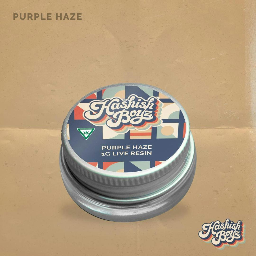 Purple Haze ~ 1G Live Resin ~ Hashish Boyz ~ MED