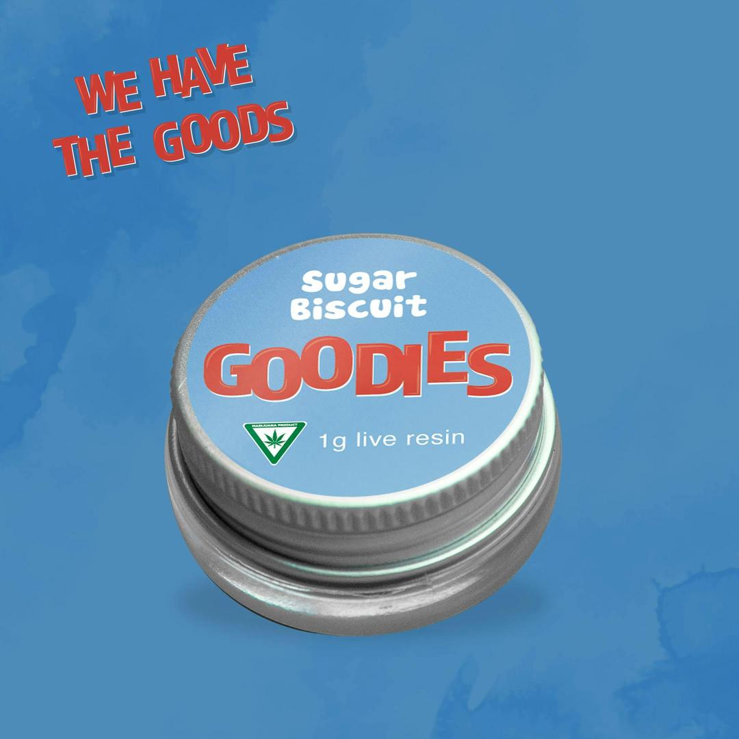 Sugar Biscuit • 1G Live Resin • Goodies • MED