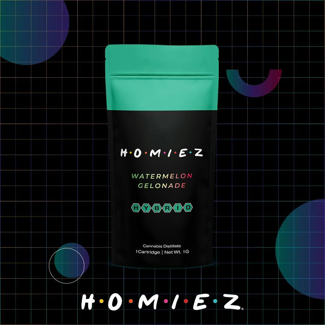 Watermelon Gelonade • 1G Cartridge • HOMIEZ • MED