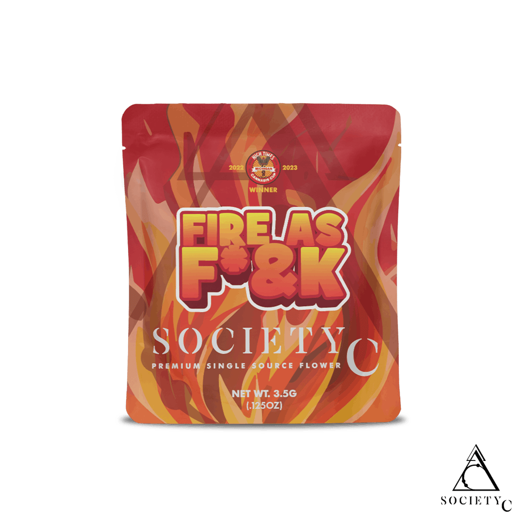 Society C - Fire As Fuck - 3.5g Flower
