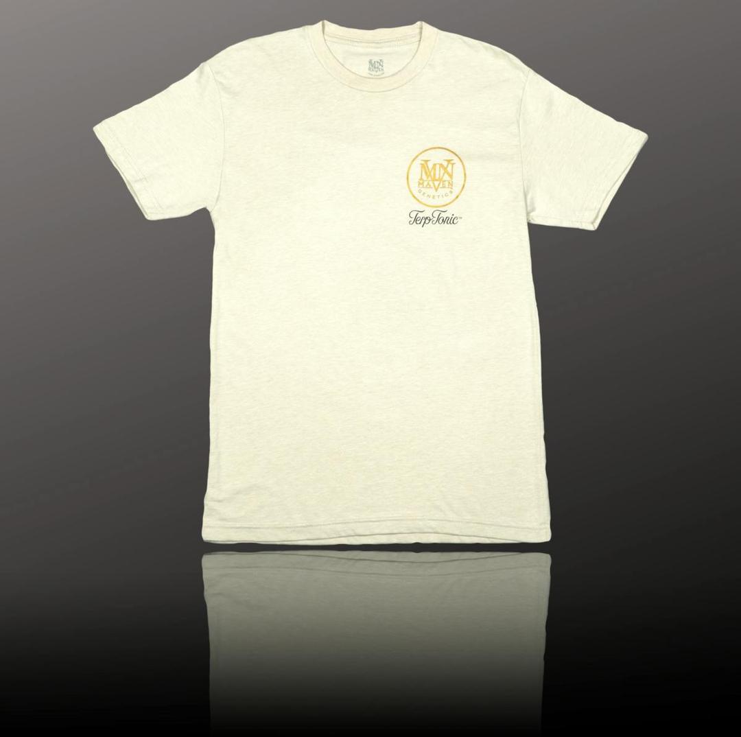Peach Créme Gelato Terp Tonic Tee-Shirt - Maven Genetics