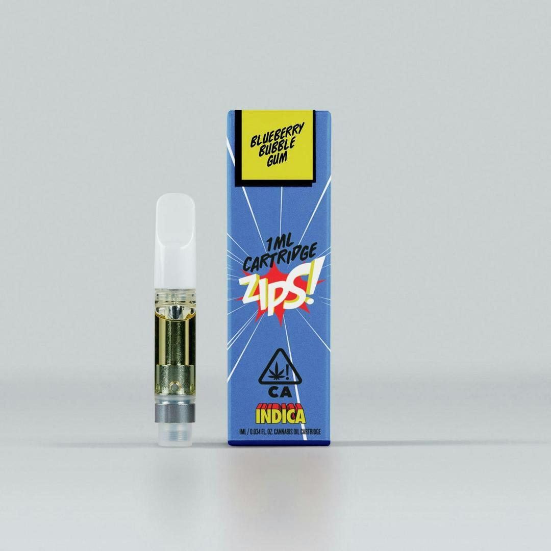 Blueberry Bubble Gum 1ml Indica Cartridge