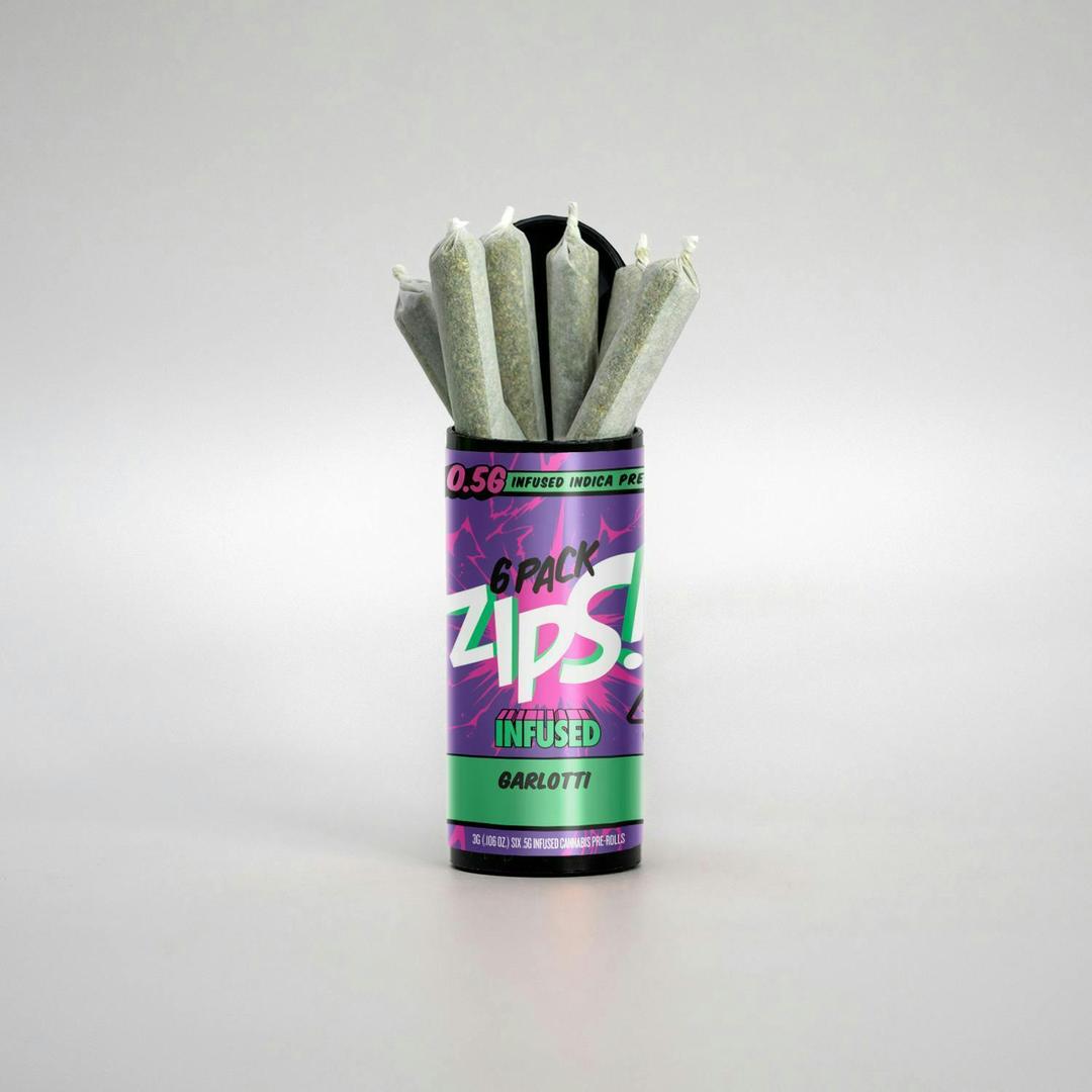Garlotti 0.5G 6 Pack Infused Preroll