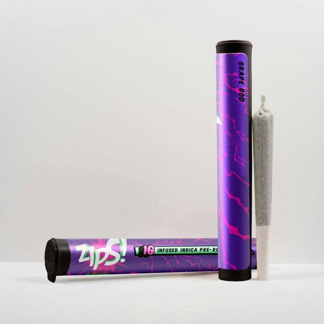 Grape God 1G Infused Preroll