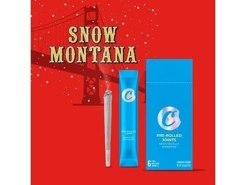 Cookies - Snow Montana - 6 pack Joints (0.58g each)