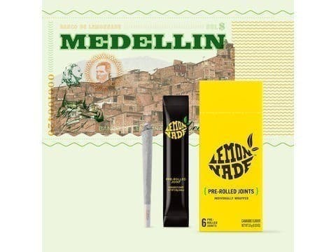 Lemonnade - Medellin - 6 pack Joints (0.58g each)